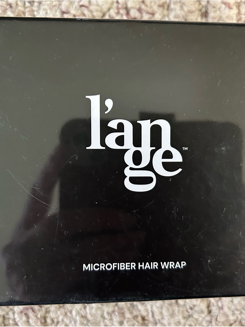 Lange-Microfiber Hair Wrap. Brand New, still has sealed wrapping on it.